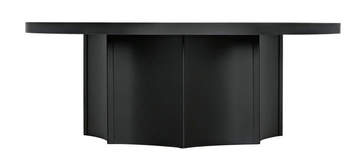 American Home Furniture | Noir - Rome Coffee Table, Black Steel