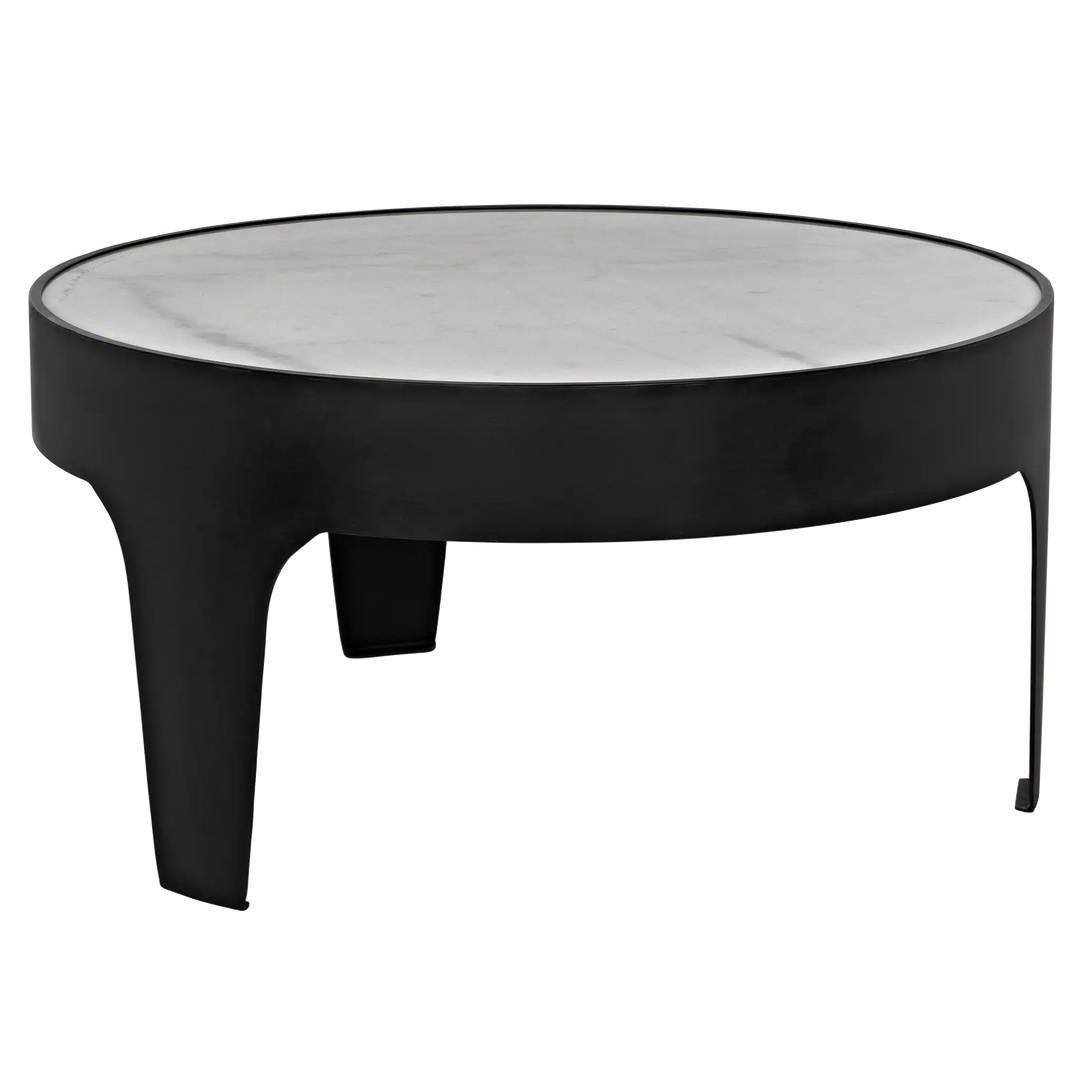 American Home Furniture | Noir - Cylinder Round Coffee Table