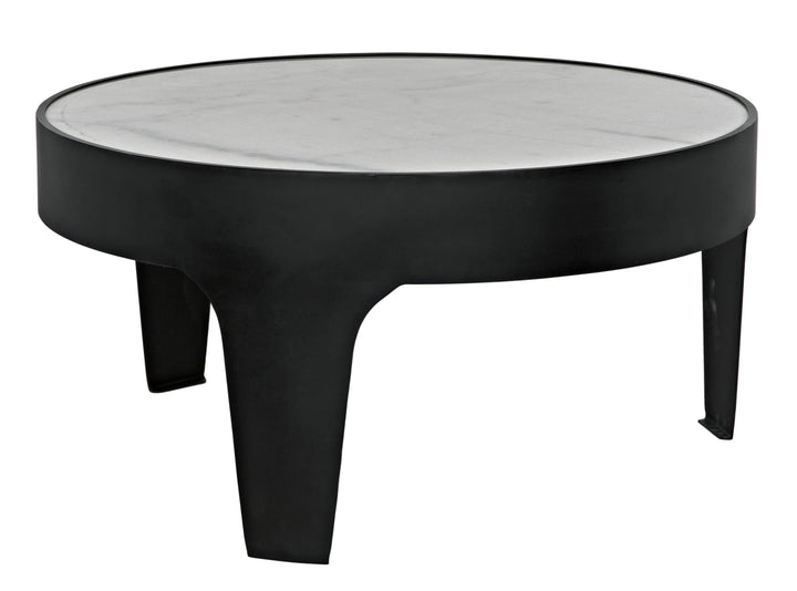 American Home Furniture | Noir - Cylinder Round Coffee Table