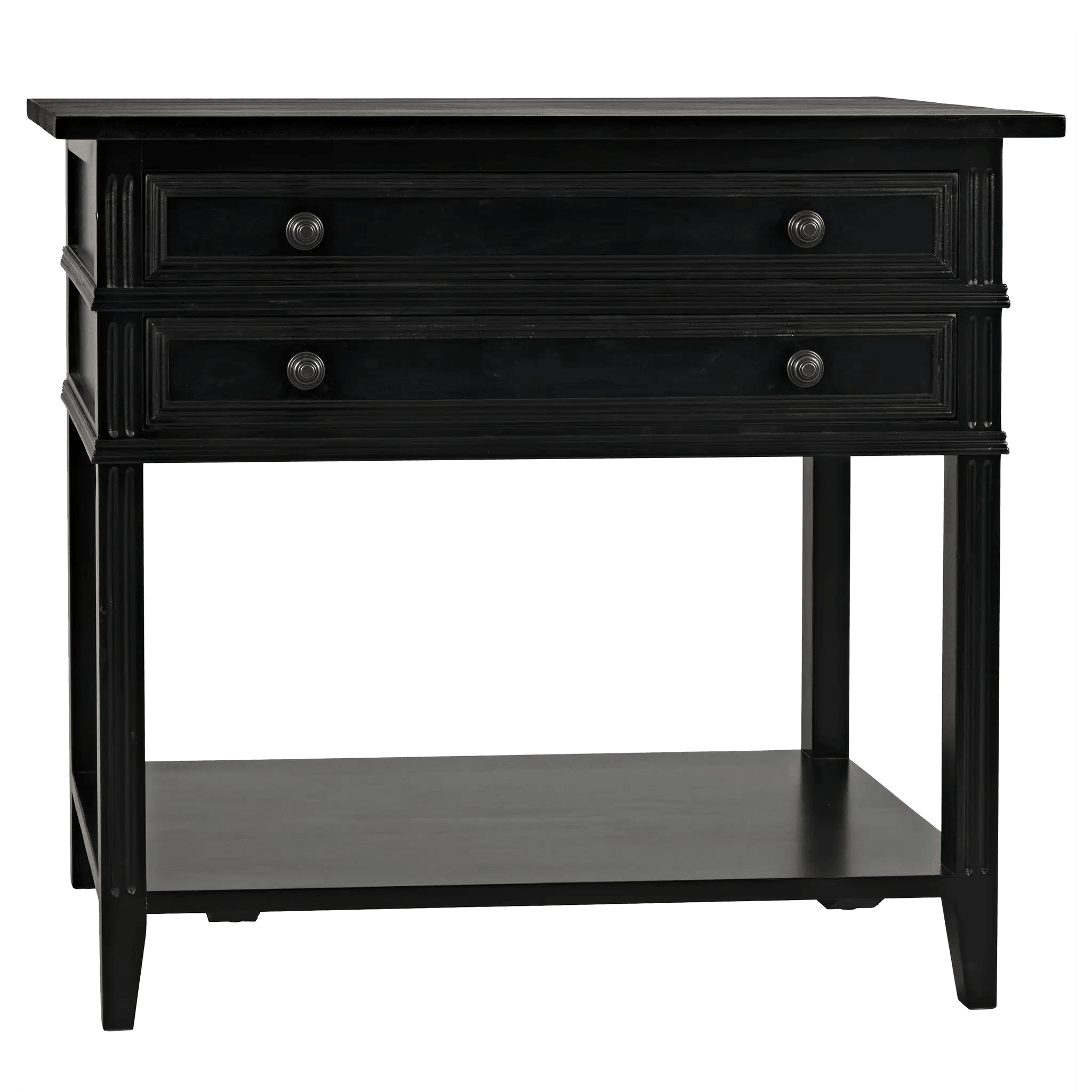 Noir Colonial Side Table