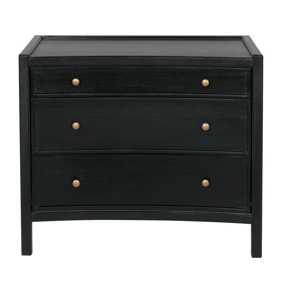 Hampton Side Table, Hand Rubbed Black