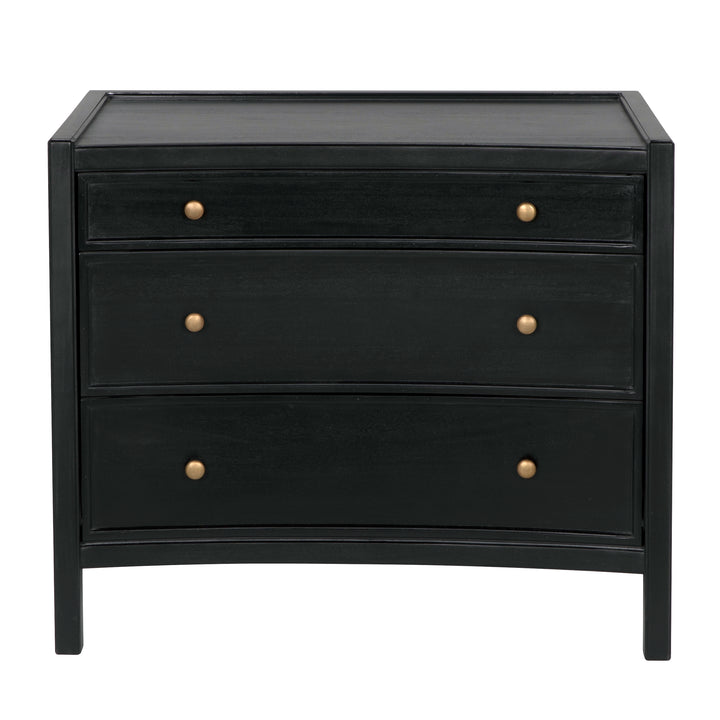 Hampton Side Table, Hand Rubbed Black