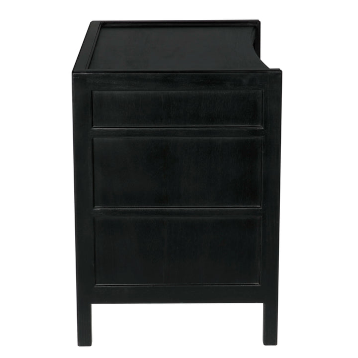 Hampton Side Table, Hand Rubbed Black