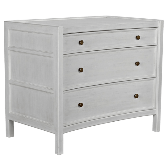 Noir Hampton Side Table,White Wash ACCENT TABLES