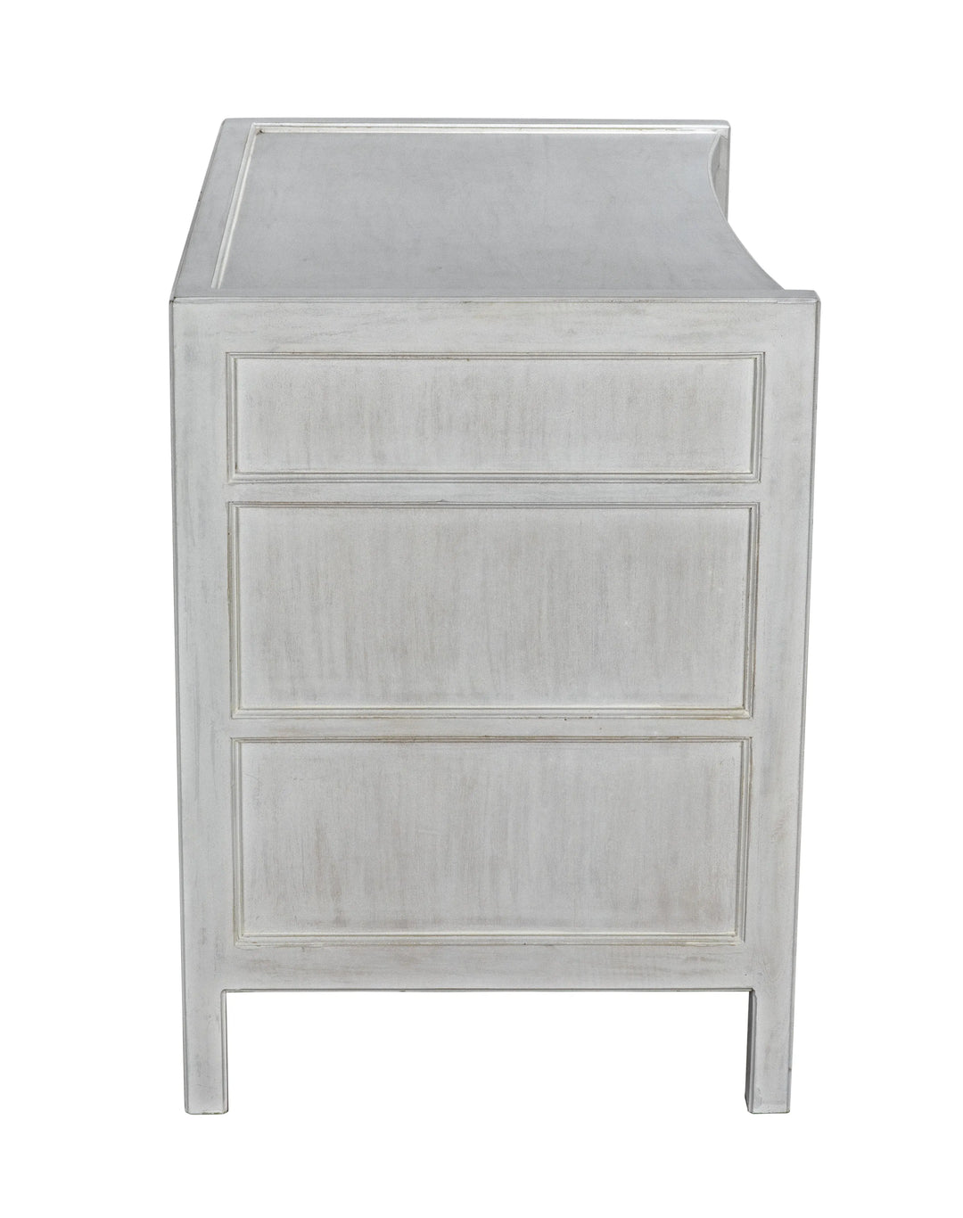 American Home Furniture | Noir - Hampton Side Table,White Wash