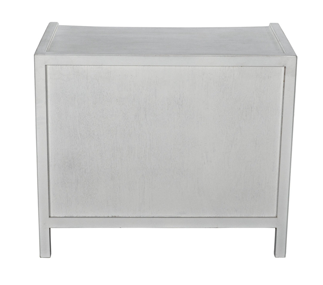 American Home Furniture | Noir - Hampton Side Table,White Wash