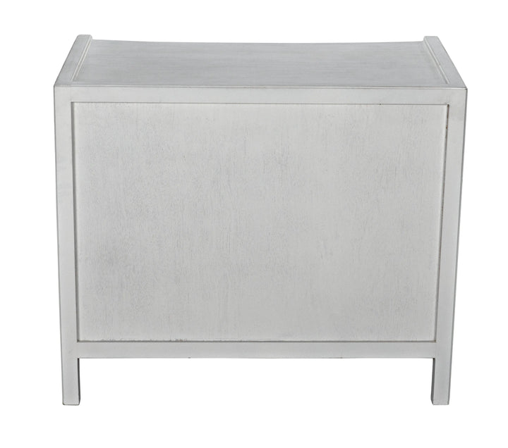 American Home Furniture | Noir - Hampton Side Table,White Wash