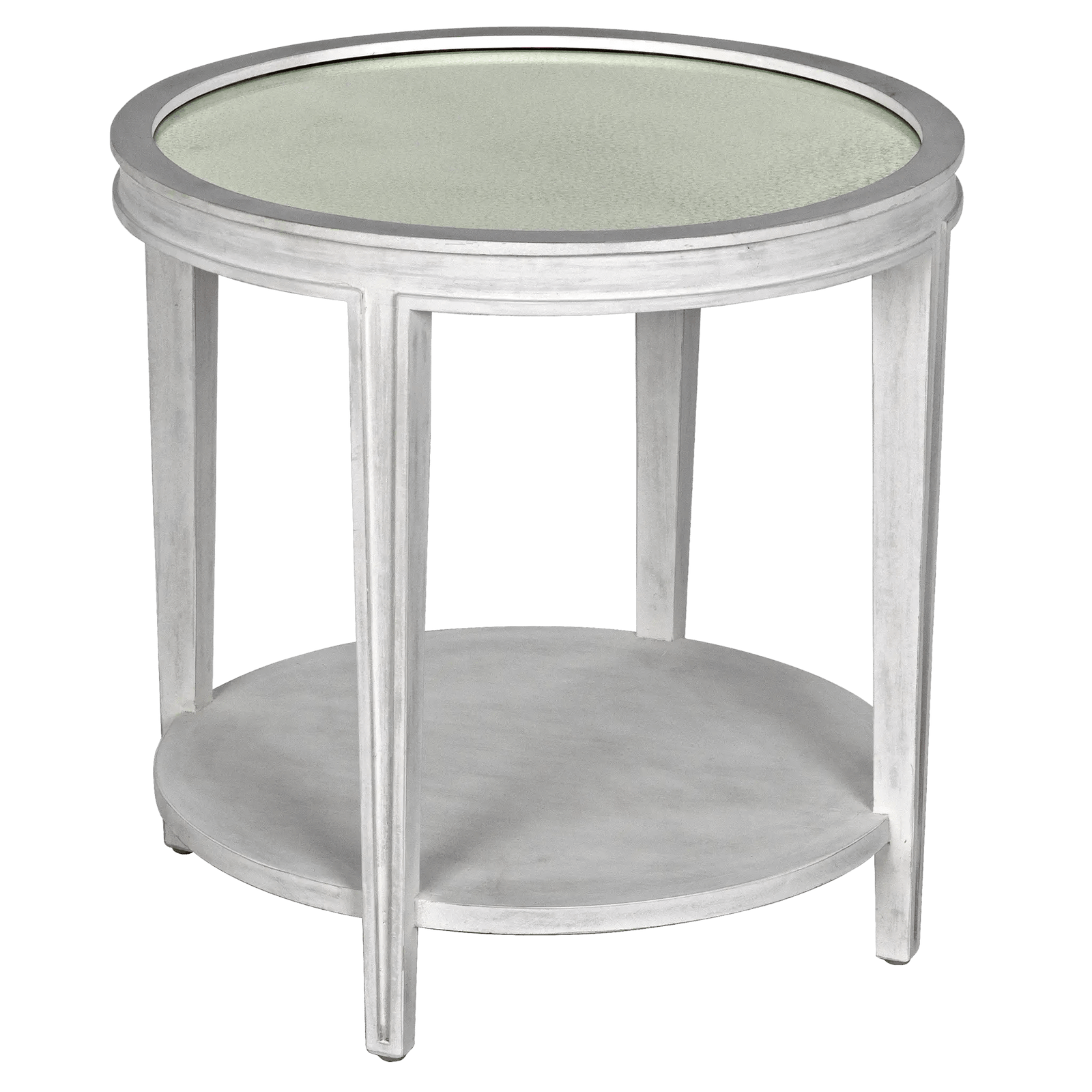 Noir Imperial Side Table, White Wash ACCENT TABLES