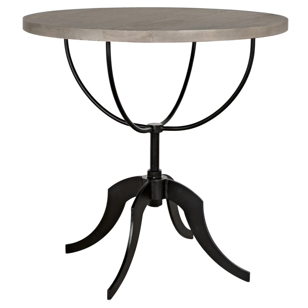 American Home Furniture | Noir - Wine Table with Adjustable Base