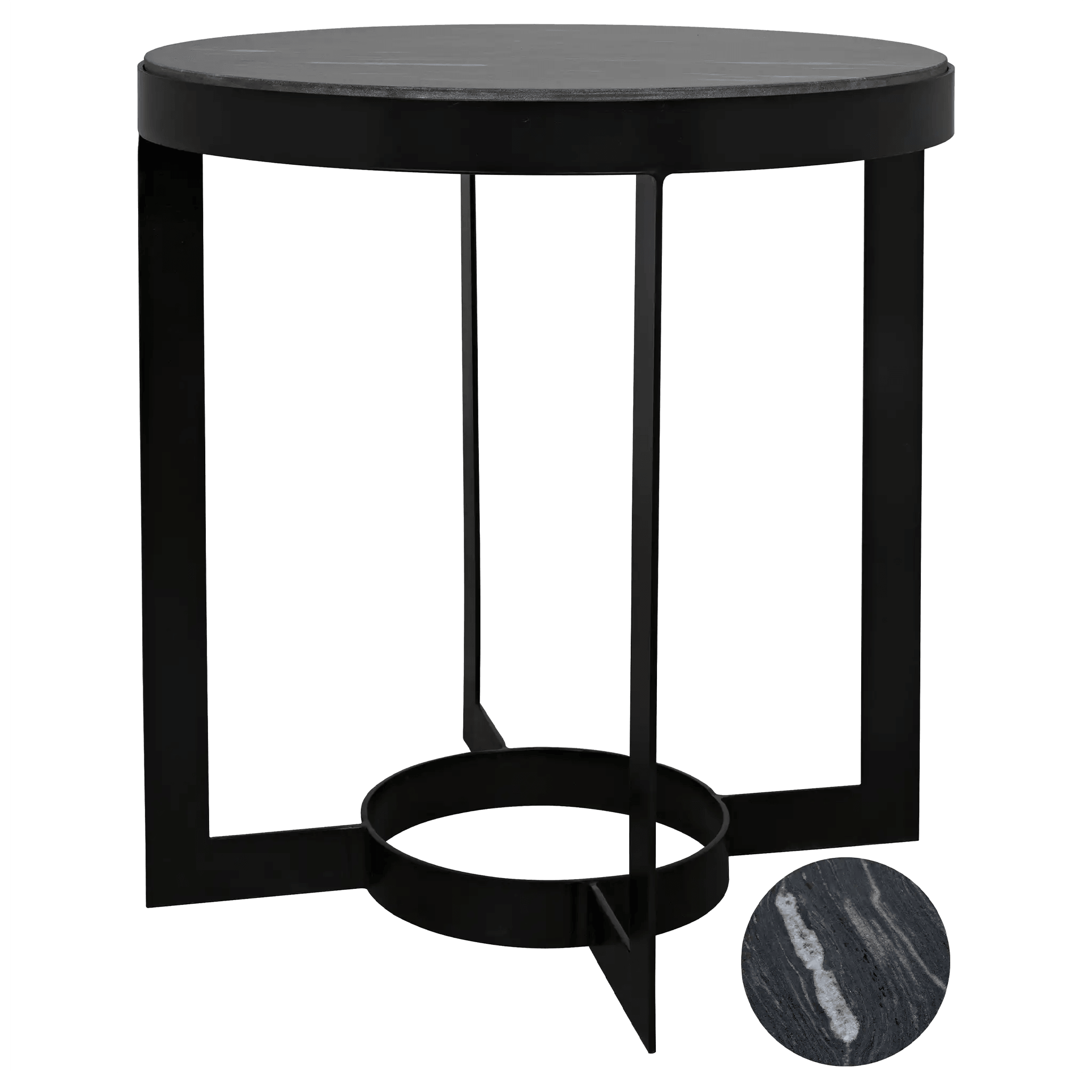Noir Parker Side Table - Thumbnail 3