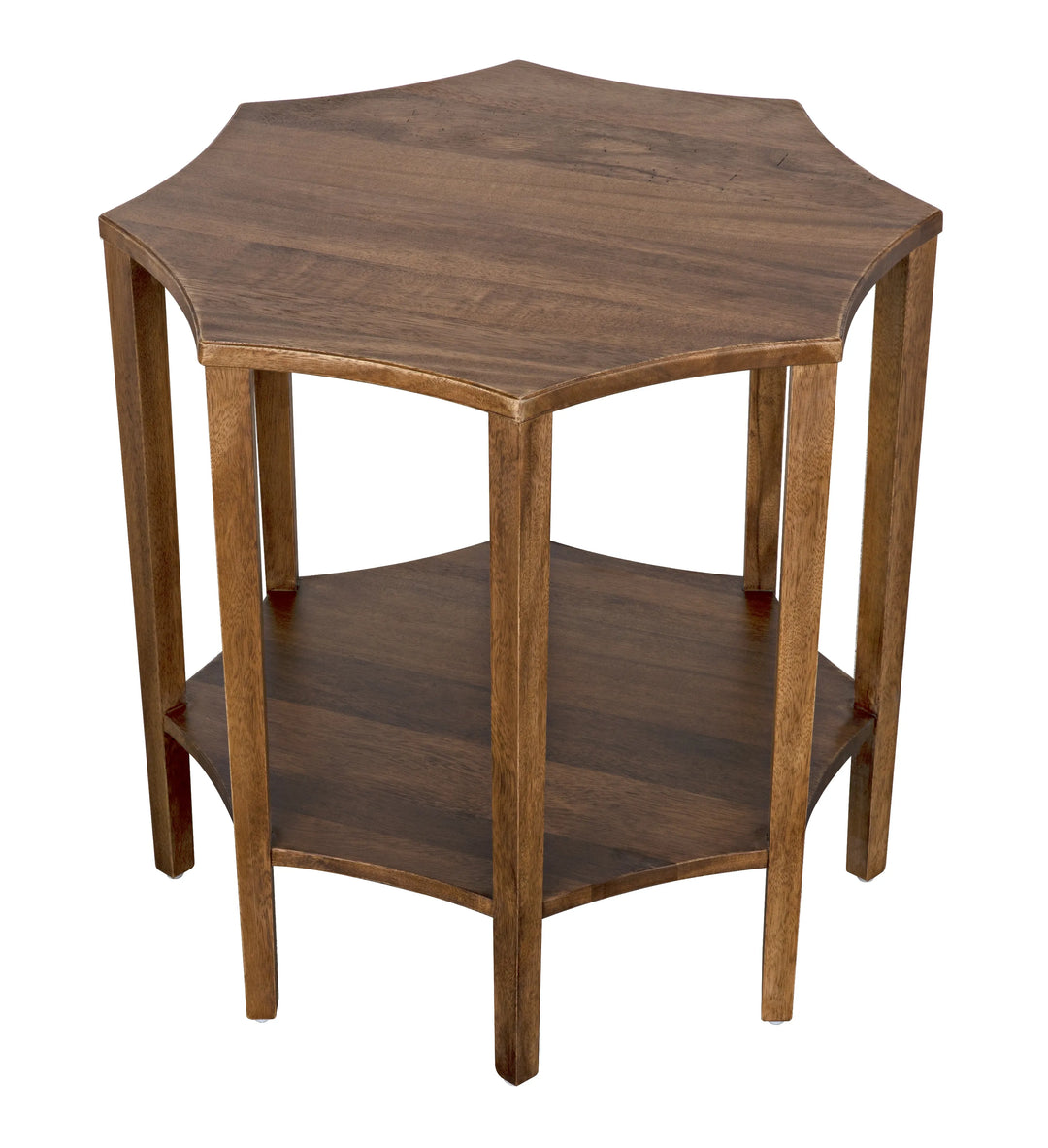 American Home Furniture | Noir - Ariana Side Table, Dark Walnut