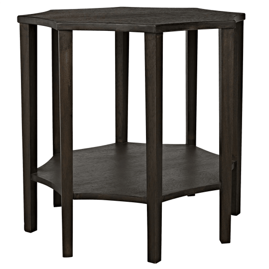 Noir Ariana Side Table, Ebony Walnut ACCENT TABLES