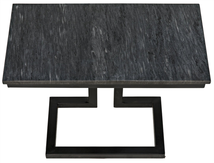 American Home Furniture | Noir - Alonzo Side Table - Matte Black