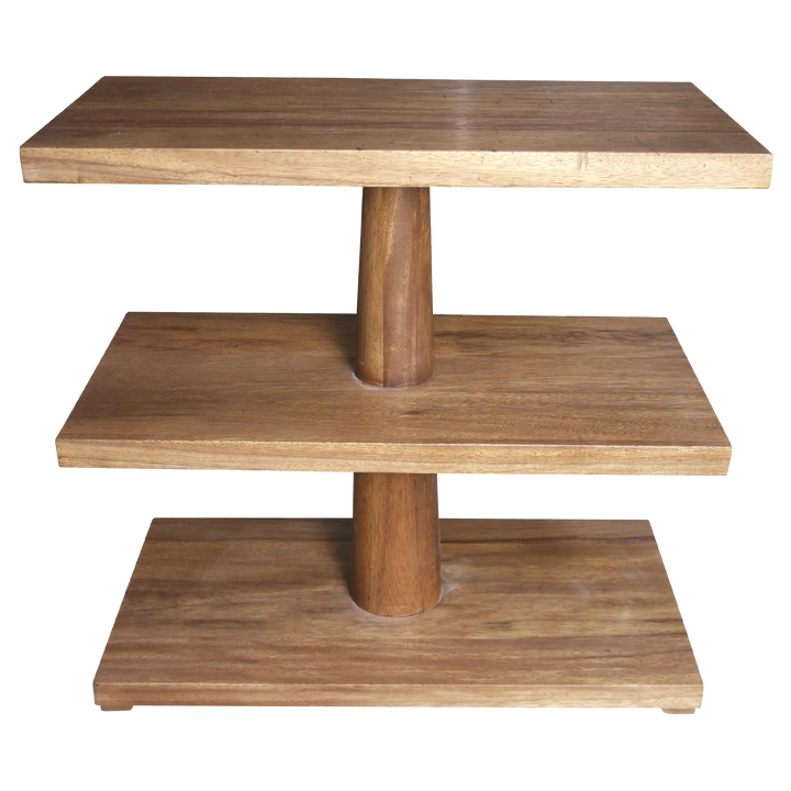 American Home Furniture | Noir - Fatima Side Table, Dark Walnut