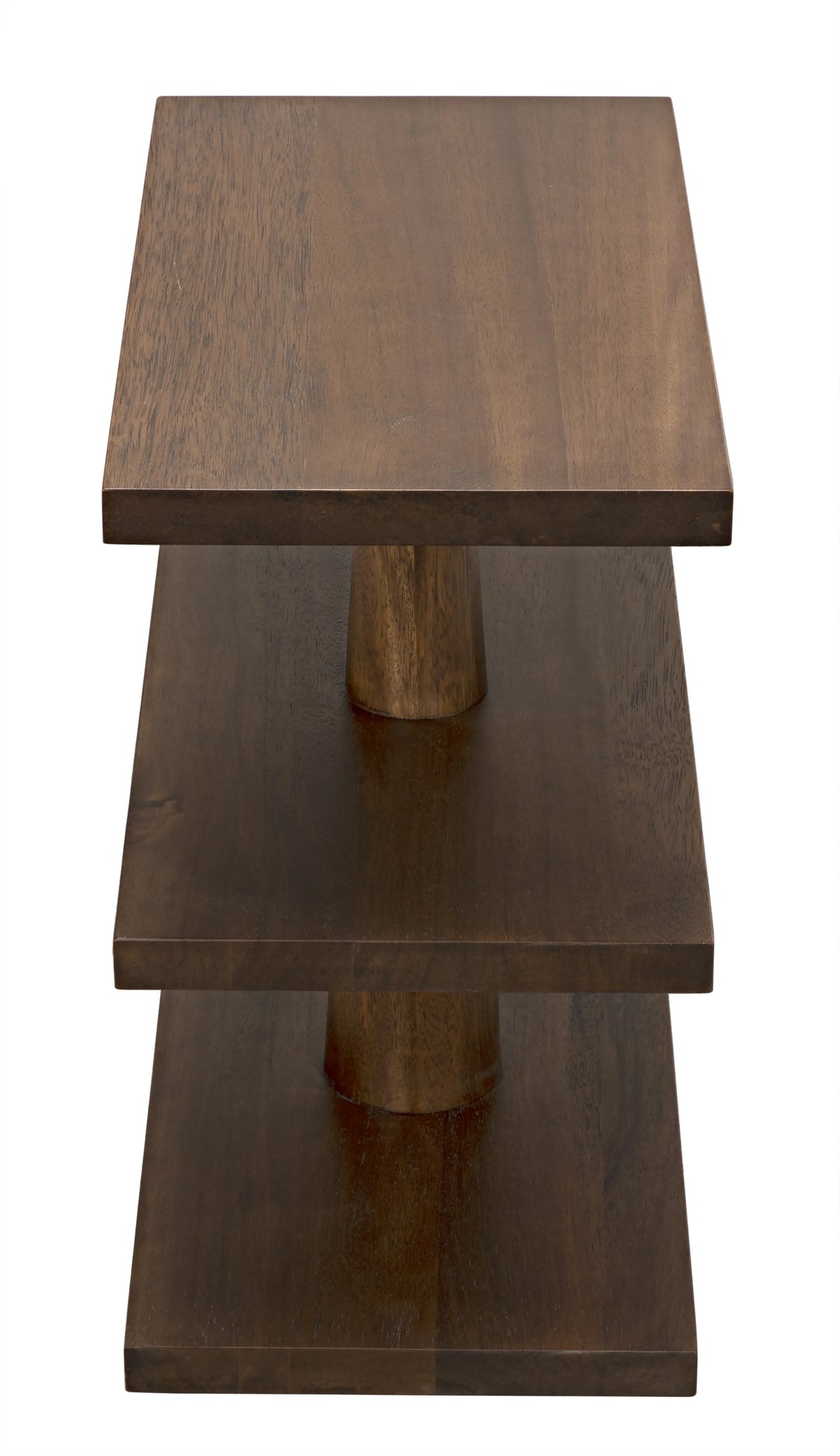 American Home Furniture | Noir - Fatima Side Table, Dark Walnut