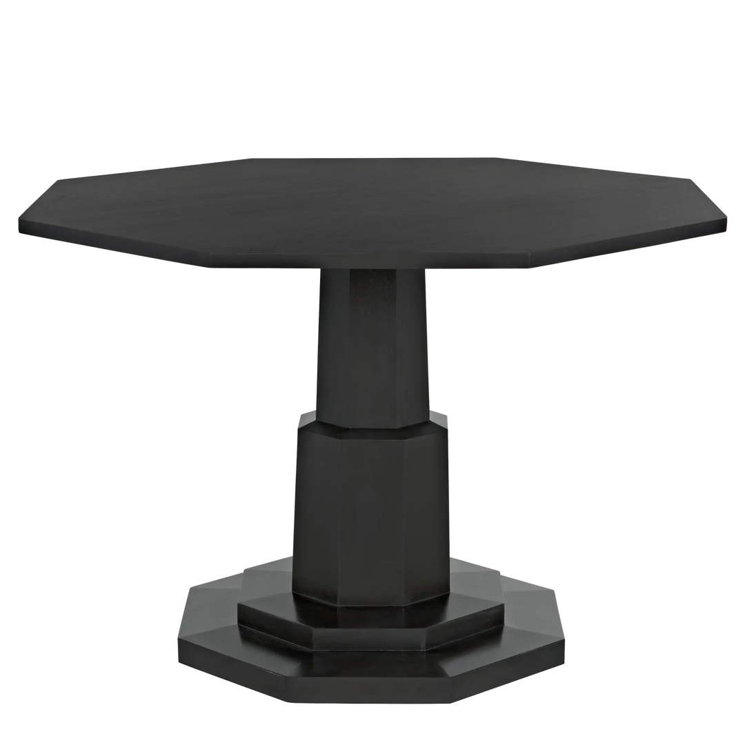 American Home Furniture | Noir - Octagon Table, Pale