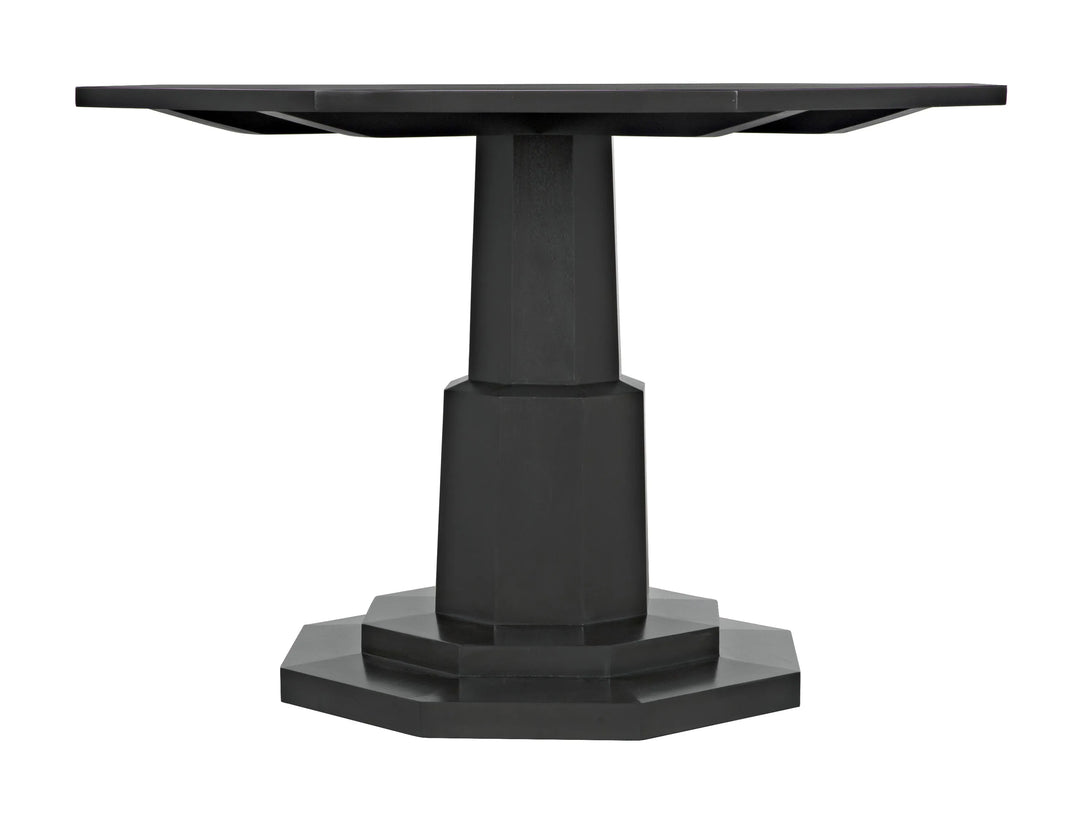 American Home Furniture | Noir - Octagon Table, Pale