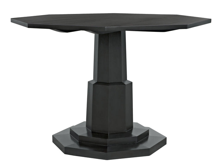 American Home Furniture | Noir - Octagon Table, Pale