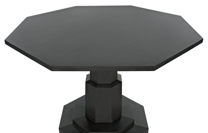 American Home Furniture | Noir - Octagon Table, Pale