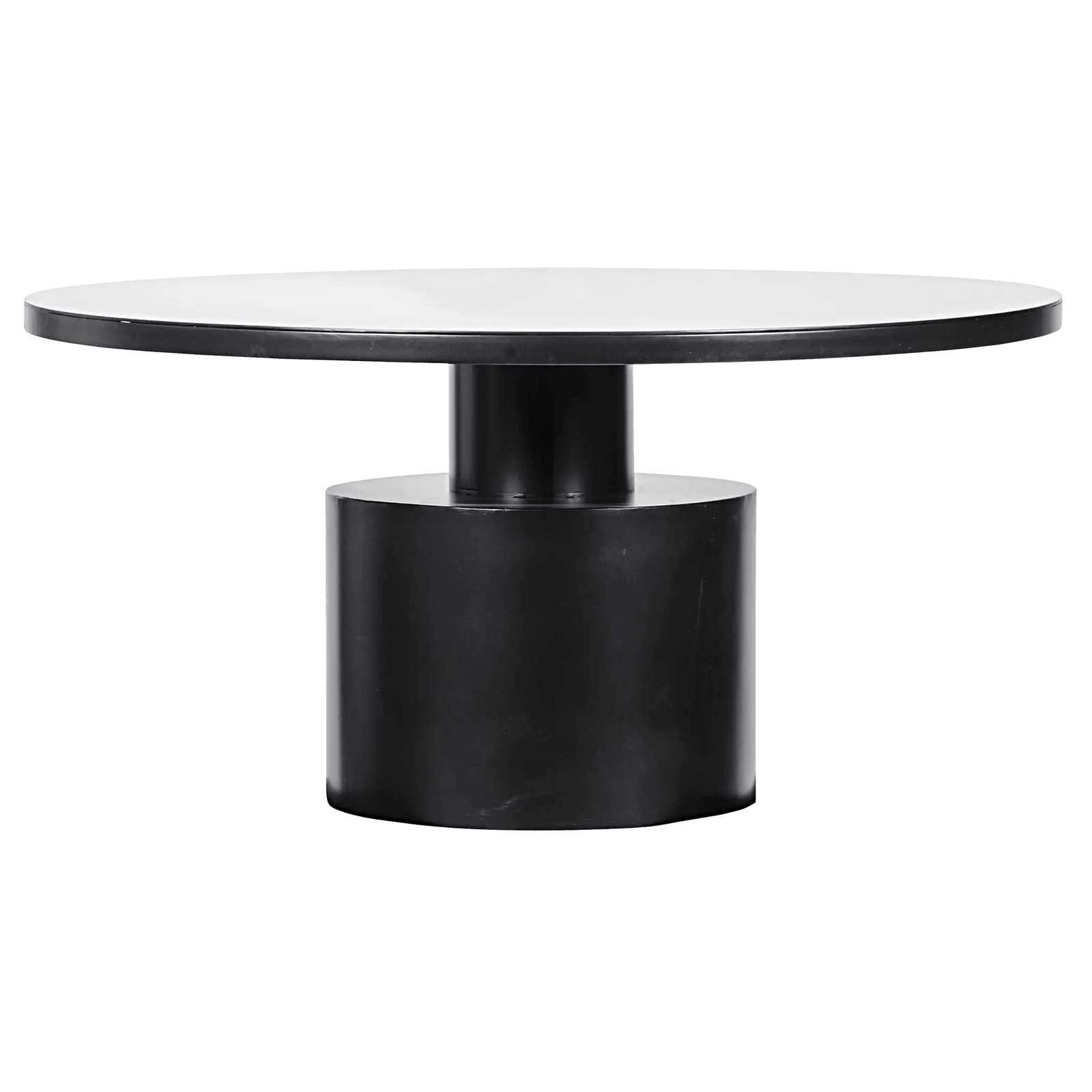 Noir Marlow Dining Table, Black Steel DINING TABLES
