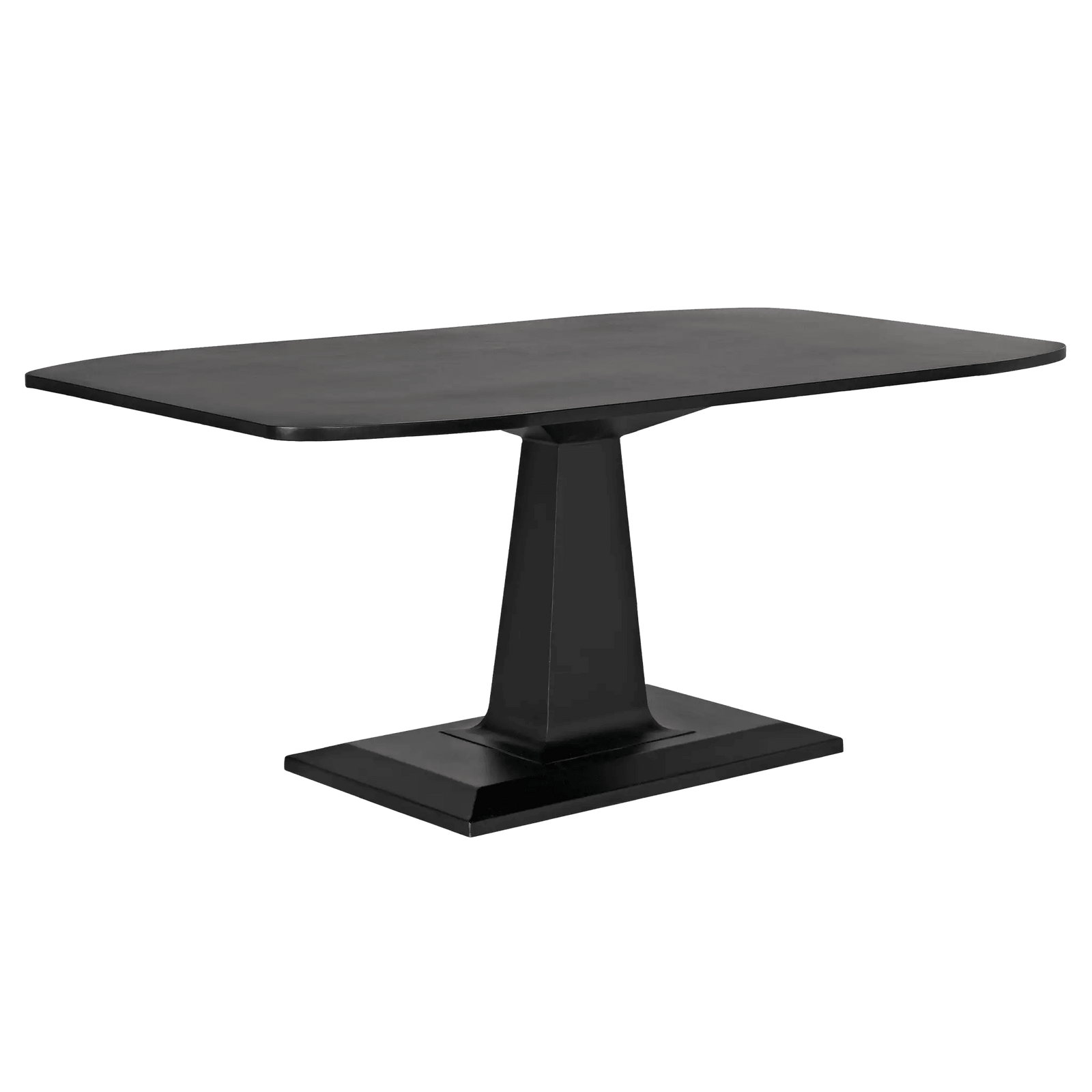 Noir Amboss Dining Table, Black Steel DINING TABLES