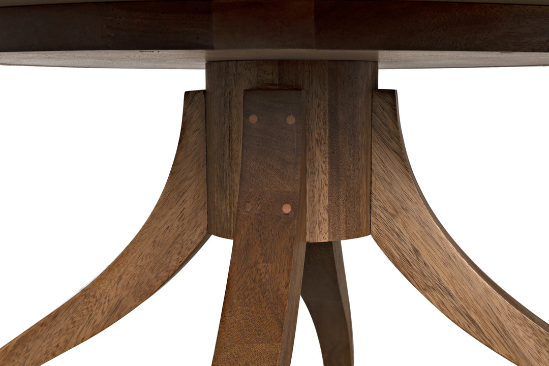 American Home Furniture | Noir - Vera Dining Table, Dark Walnut