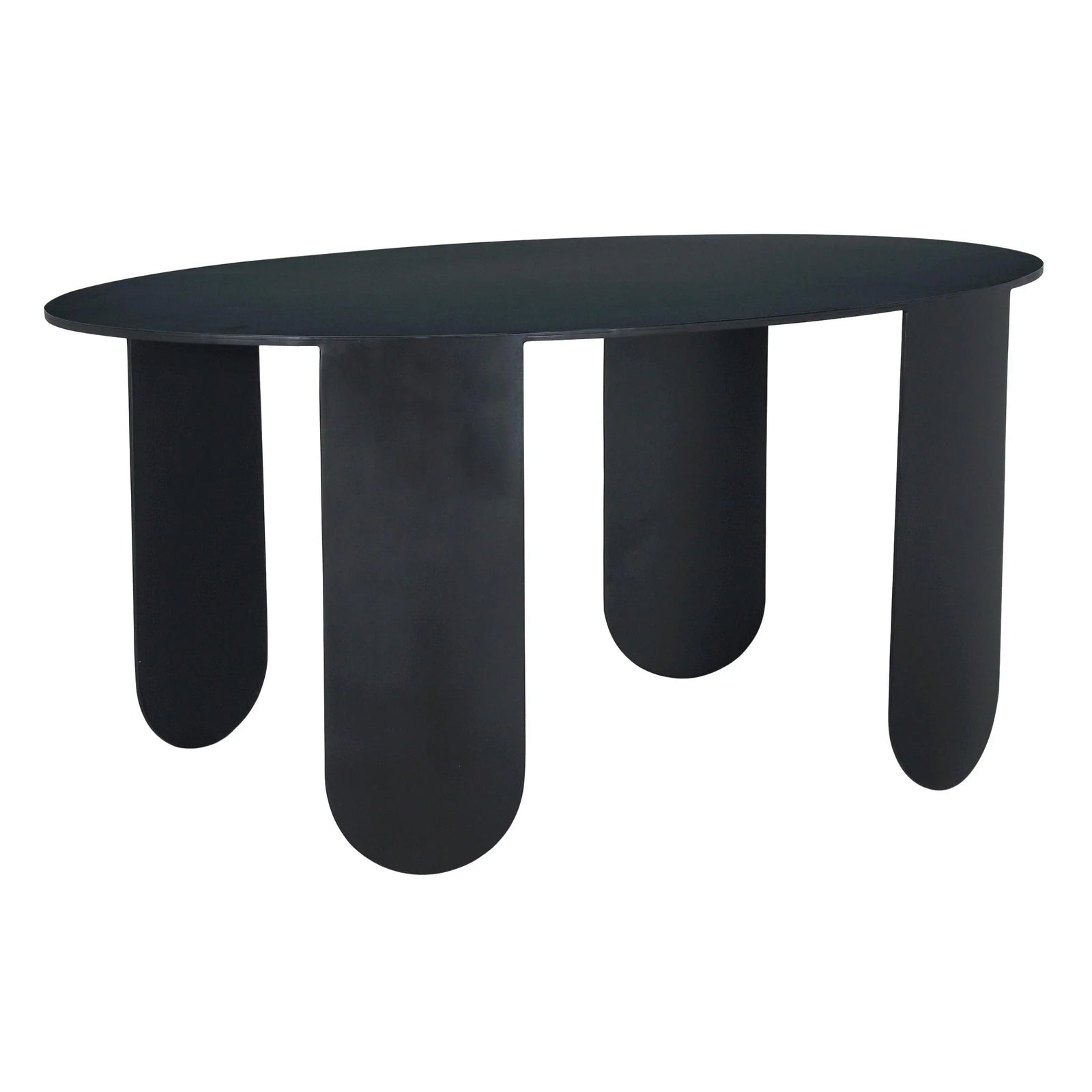 Noir Eco Oval Dining Table DINING TABLES