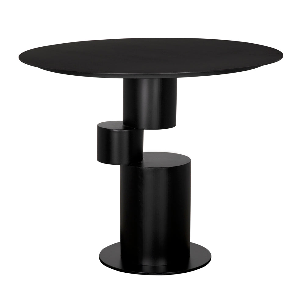 Noir - Nola Metal Table - GTAB5005MTB