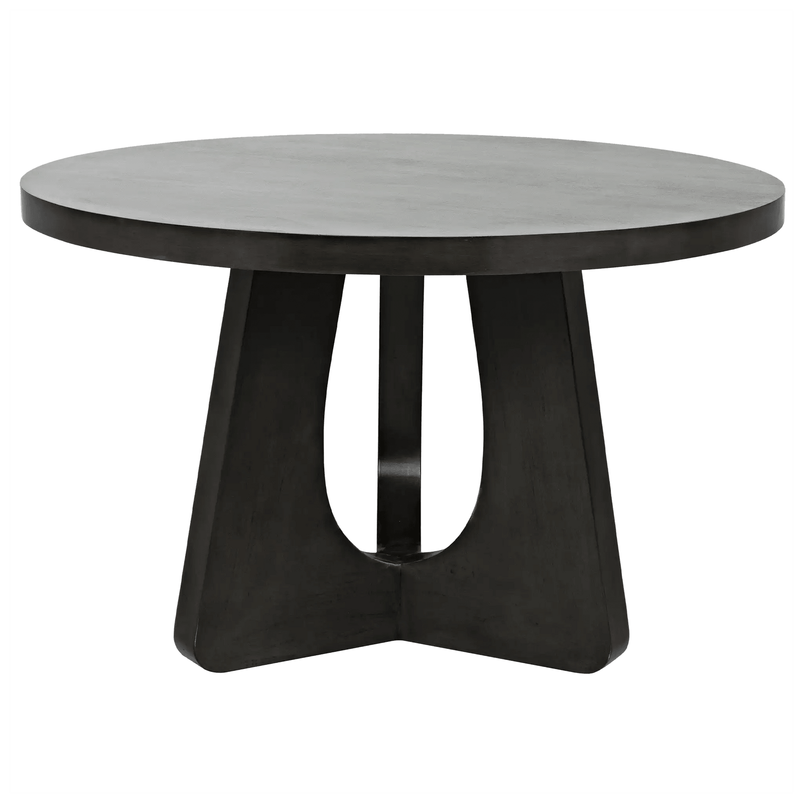 Noir Nobuko Dining Table, 48" Diameter, Pale DINING TABLES