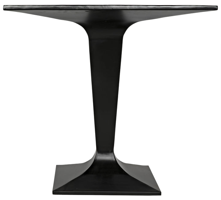 American Home Furniture | Noir - Anoil Bistro Table, Black Steel