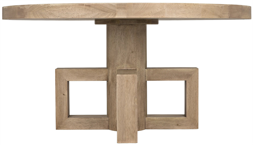 American Home Furniture | Noir - Lima Dining Table, Washed Walnut