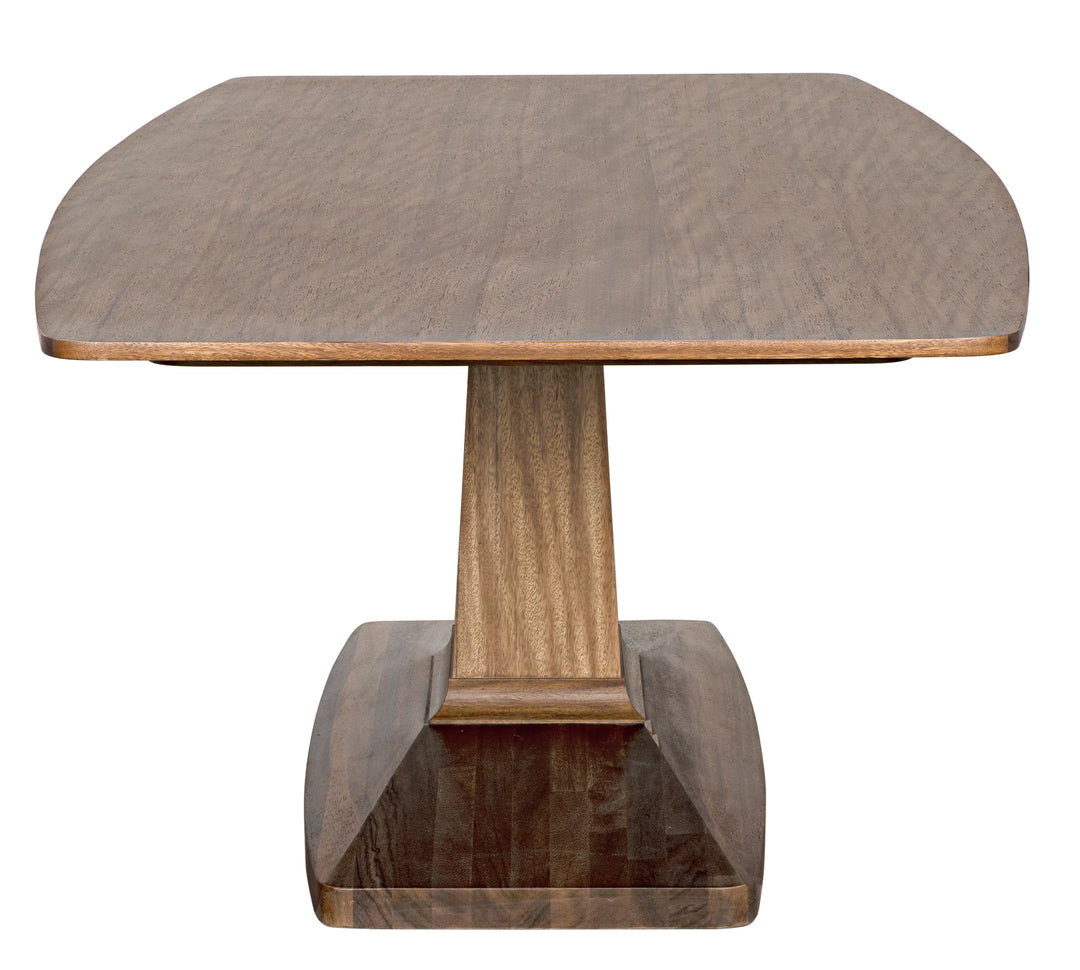 American Home Furniture | Noir - Travis Table, Dark Walnut