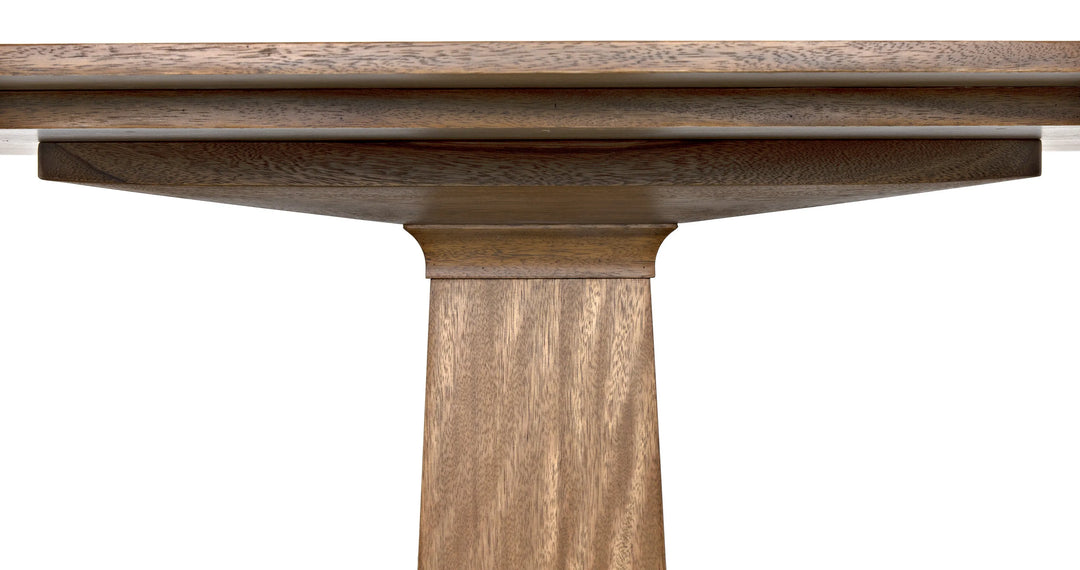 American Home Furniture | Noir - Travis Table, Dark Walnut