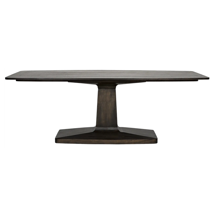 American Home Furniture | Noir - Travis Table, Ebony Walnut