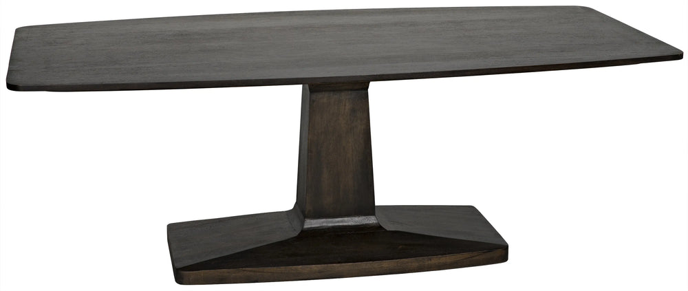 American Home Furniture | Noir - Travis Table, Ebony Walnut