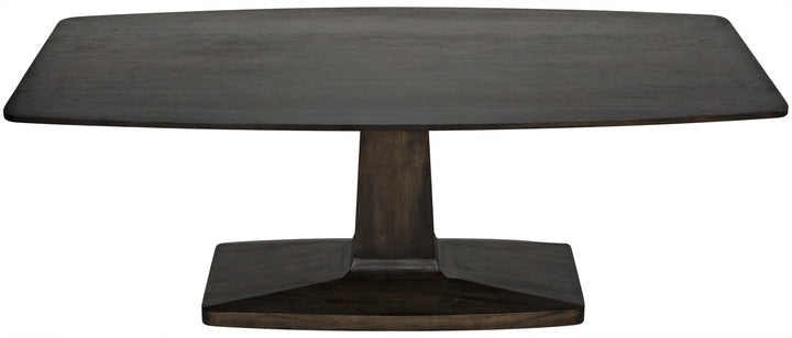 American Home Furniture | Noir - Travis Table, Ebony Walnut