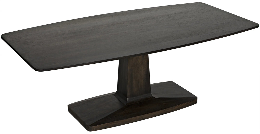 American Home Furniture | Noir - Travis Table, Ebony Walnut