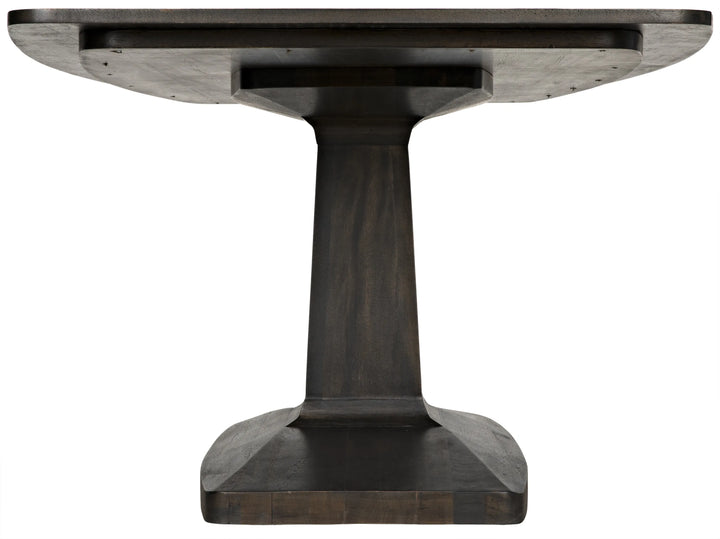 American Home Furniture | Noir - Travis Table, Ebony Walnut