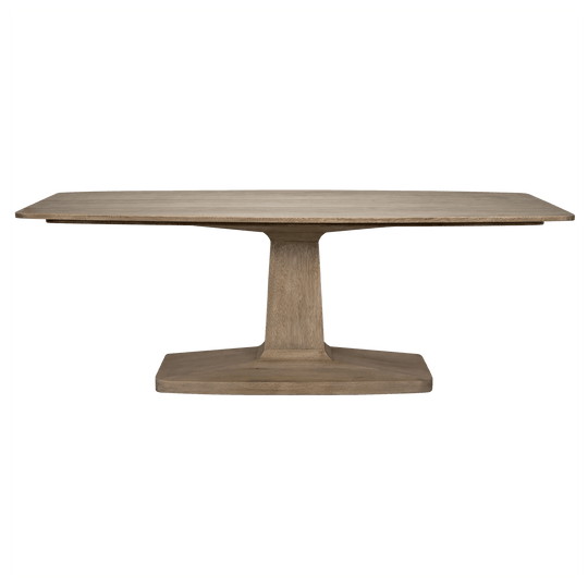 Noir Travis Table, Washed Walnut DINING TABLES