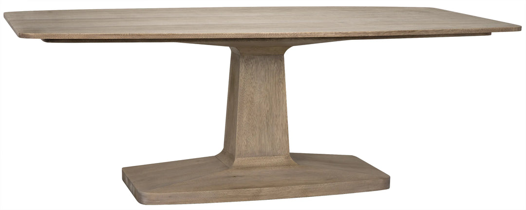 American Home Furniture | Noir - Travis Table, Washed Walnut