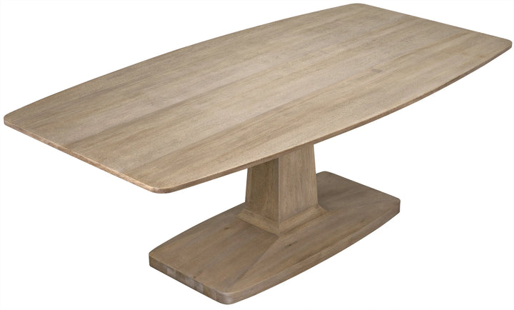 American Home Furniture | Noir - Travis Table, Washed Walnut