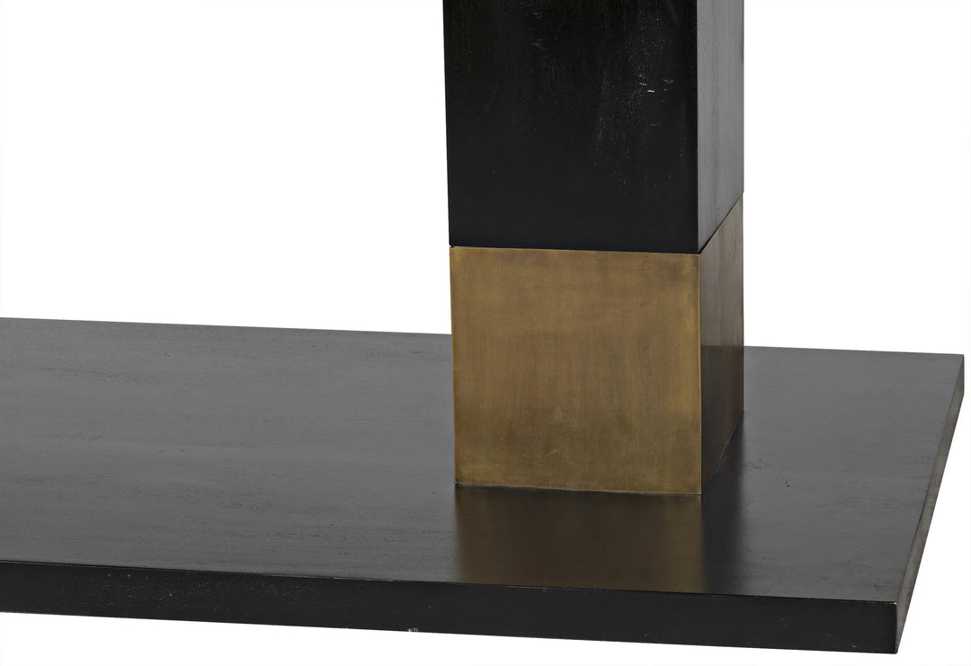 American Home Furniture | Noir - Ravenko Dining Table