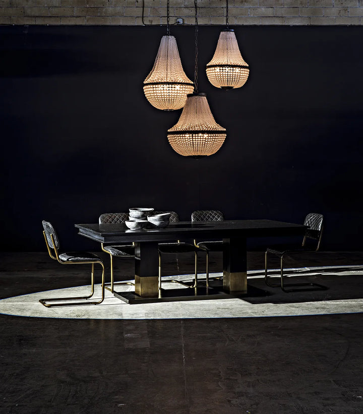 American Home Furniture | Noir - Ravenko Dining Table