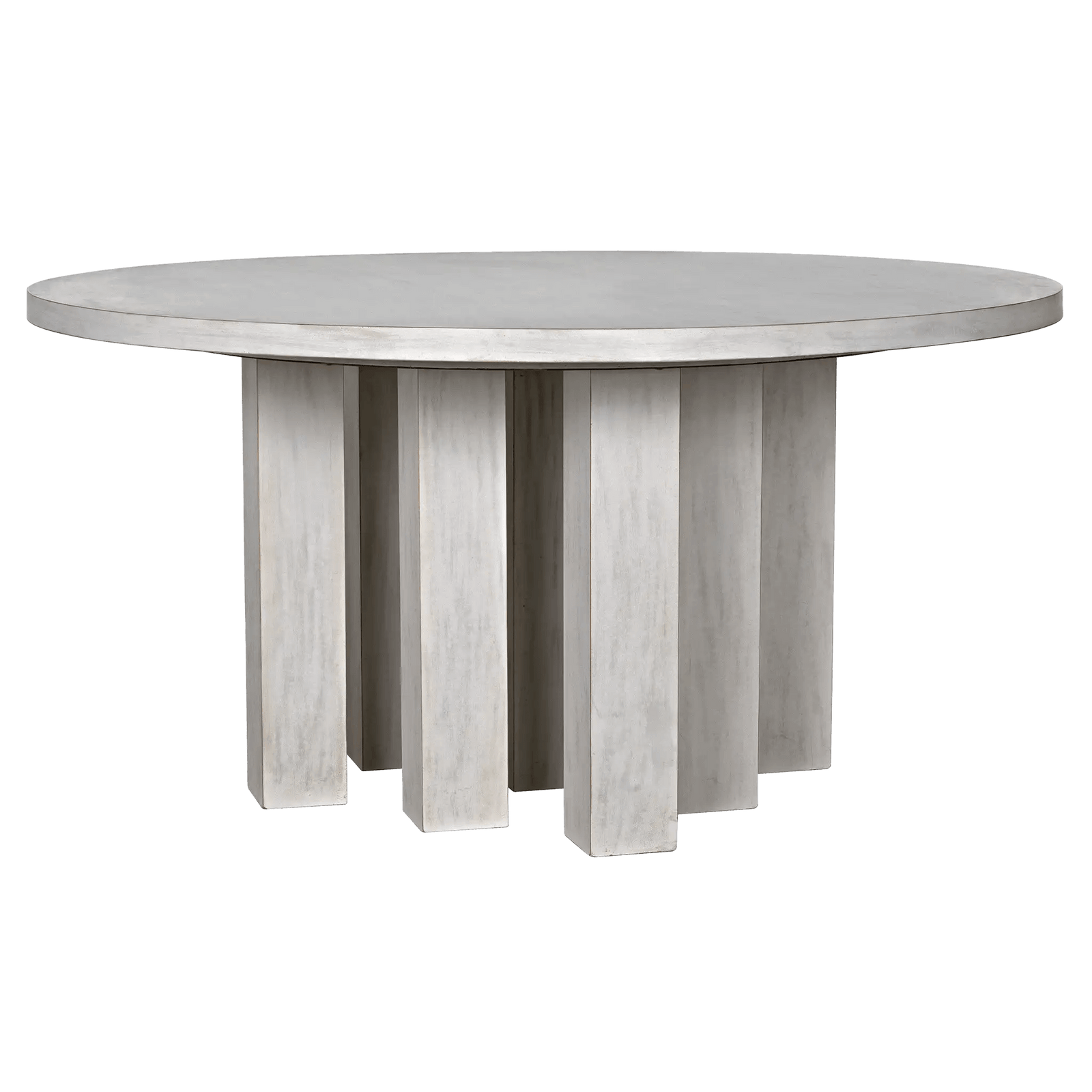 Noir Resistance Dining Table, White Wash DINING TABLES