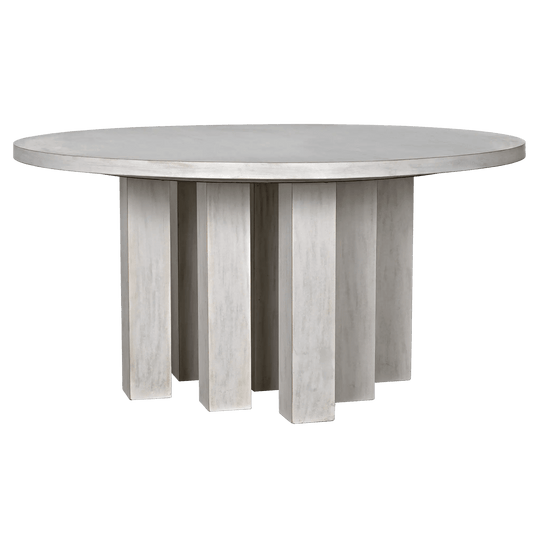 Noir Resistance Dining Table, White Wash DINING TABLES