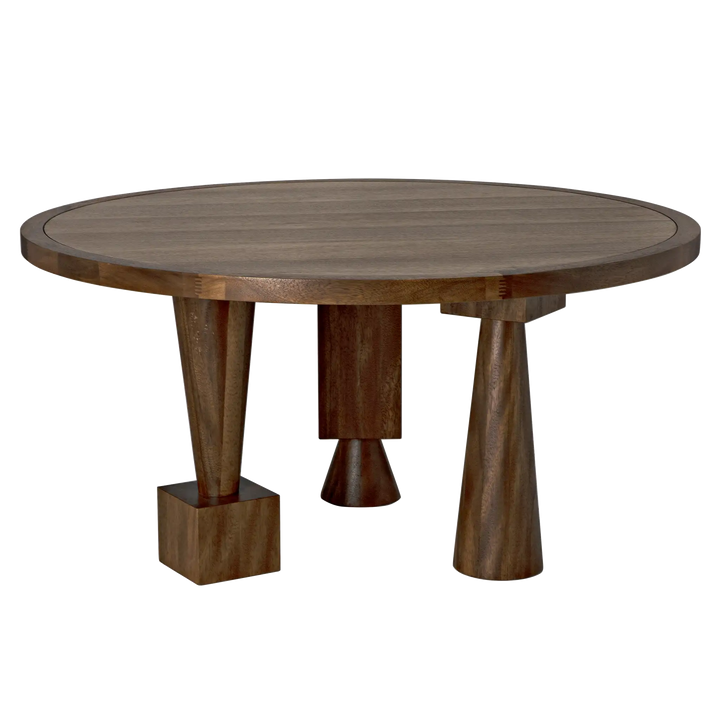 American Home Furniture | Noir - Hybrid Table, Dark Walnut