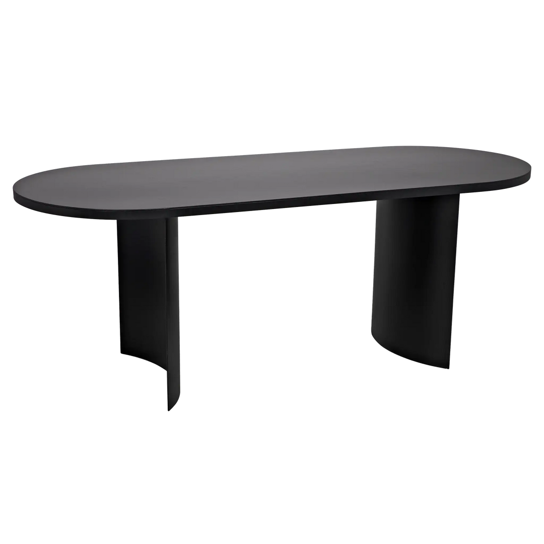 American Home Furniture | Noir - Concave Table