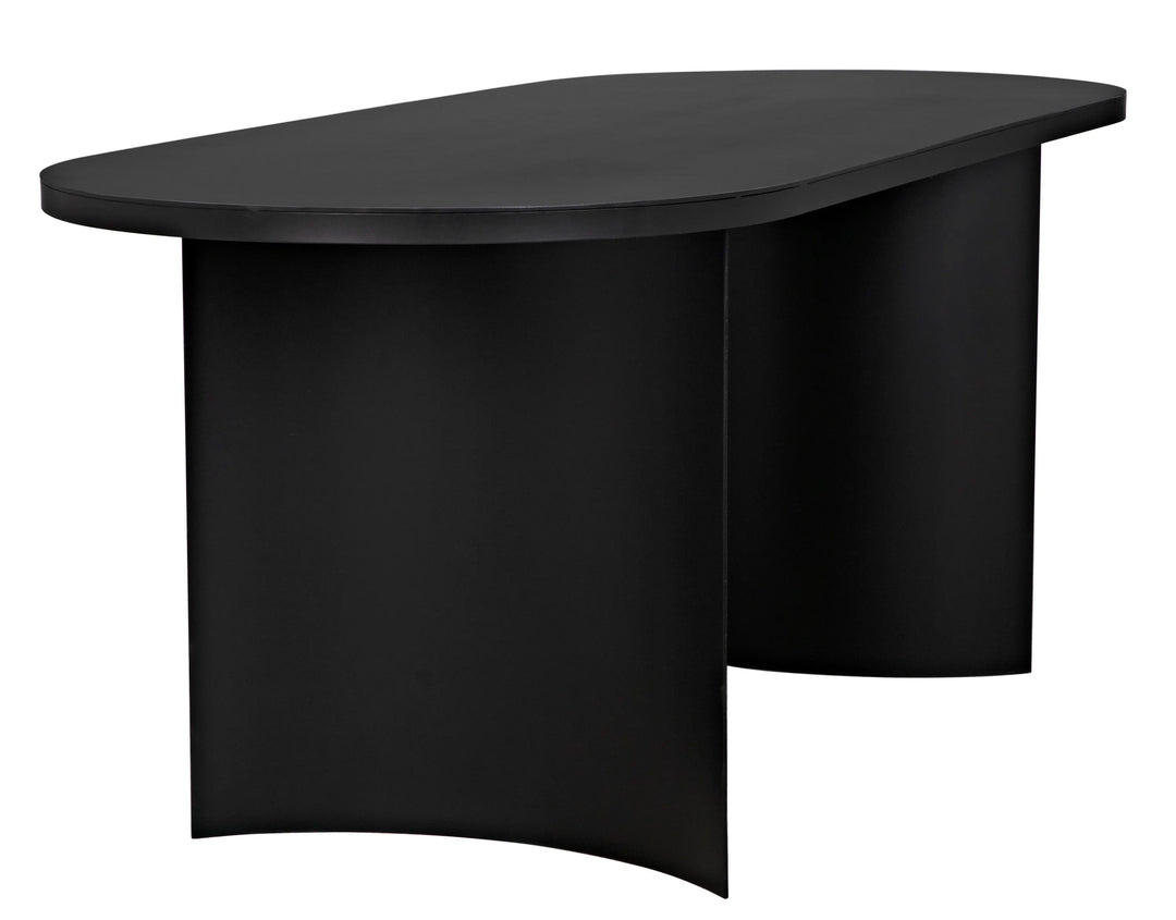 American Home Furniture | Noir - Concave Table