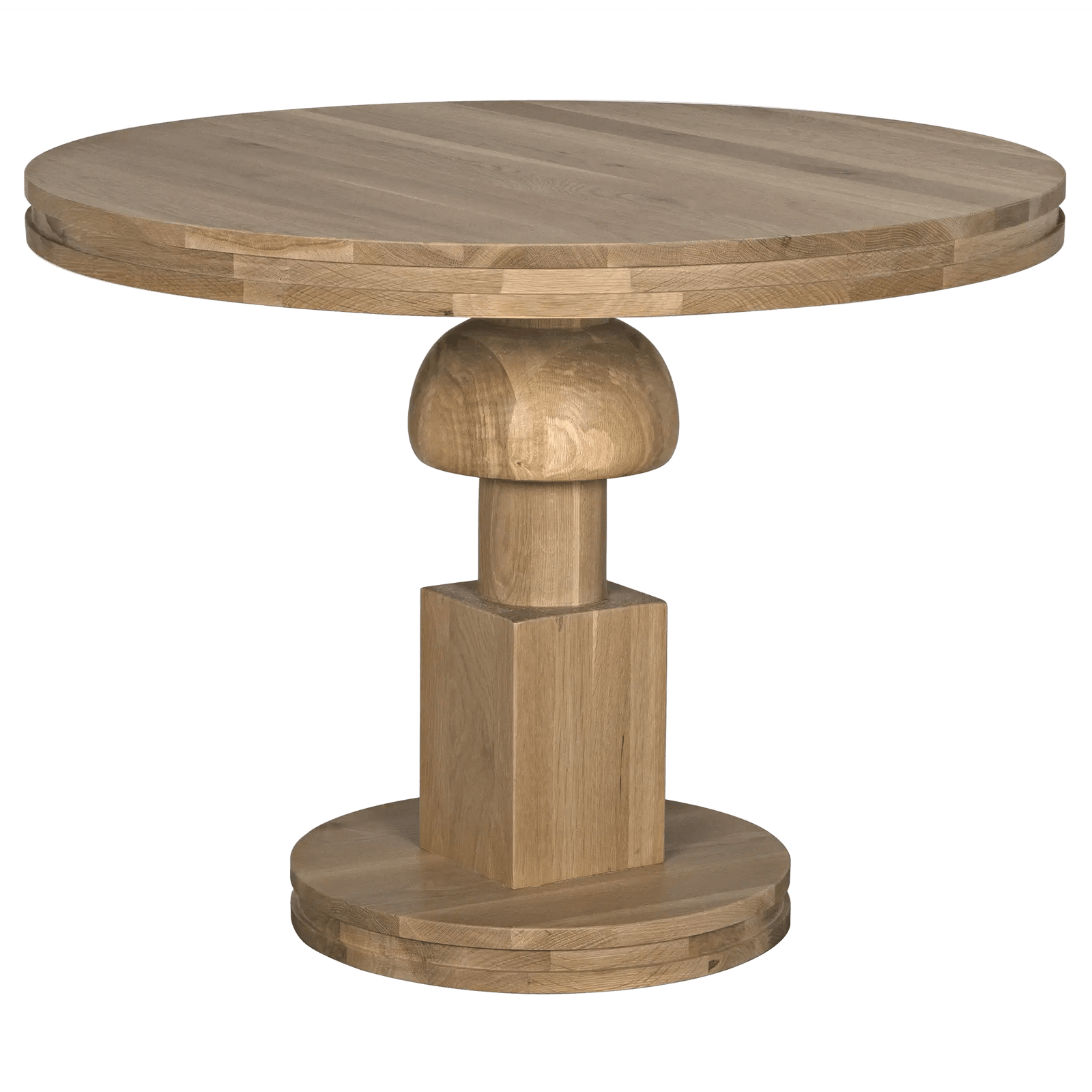 Noir Baron Table, White Oak DINING TABLES