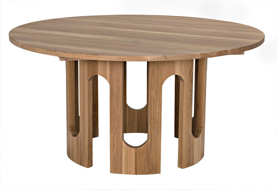 Noir - Kirill Table, White Oak - GTAB595WO